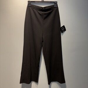 Lulus Women Sz S High Waist Pull On Wide Leg Pants Lined‎ Comfy Stretch Career